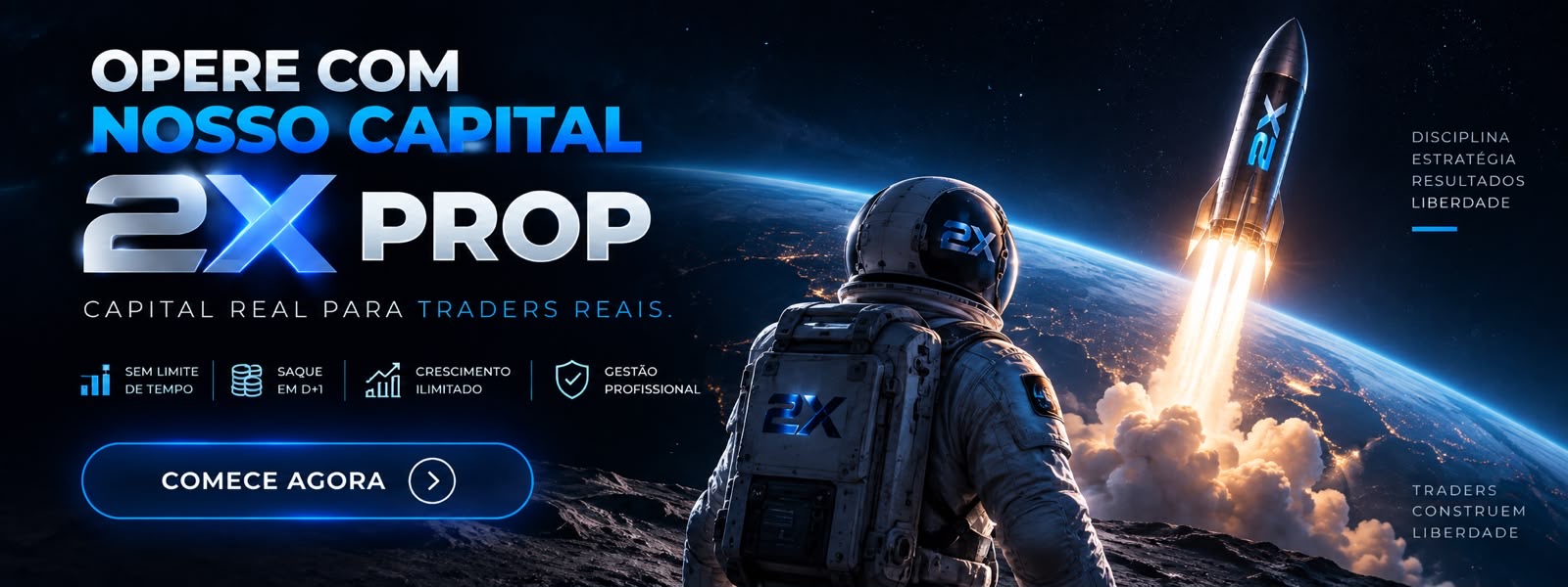 2X Prop — opere com nosso capital